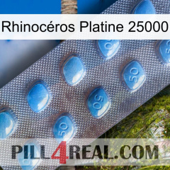 Rhinocéros Platine 25000 viagra3